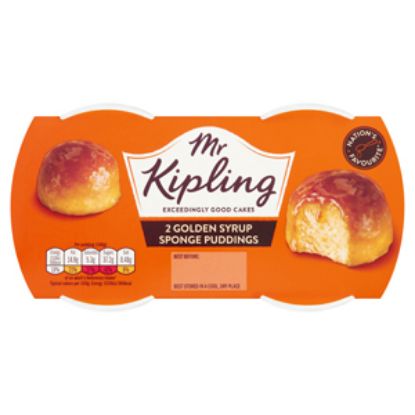 Picture of Mr Kipling Golden Syrup Pudding 108g x4